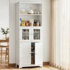 Artiss Buffet Sideboard Cabinet Pantry Kitchen Bathroom Storage Cupboard 160cm