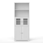 Artiss 2x Buffet Sideboard Cabinet Pantry Kitchen Bathroom Storage Cupboard