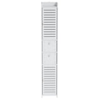 Artiss 2X Bathroom Toilet Storage Cabinet Laundry Tallboy Cupboard