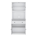 Artiss Buffet Sideboard Hutch Cabinet - BEINI White