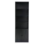 Artiss 6-Tier Bookshelf Display Cabinet Storage Black