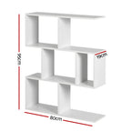 Artiss Floating Wall Shelf Bookshelf 3-Tier Display Storage Organiser White