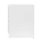 Artiss Bedside Table 2 Drawers - PEPE White