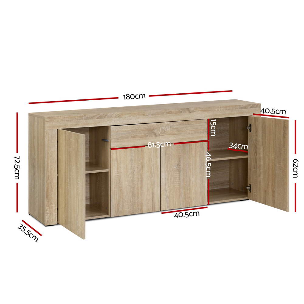 Artiss Buffet Sideboard - DANA Oak