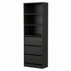 Artiss 3 Chest of Drawers Tallboy Cabinet Black