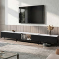 Artiss TV Cabinet Entertainment Unit Stand Extendable Black
