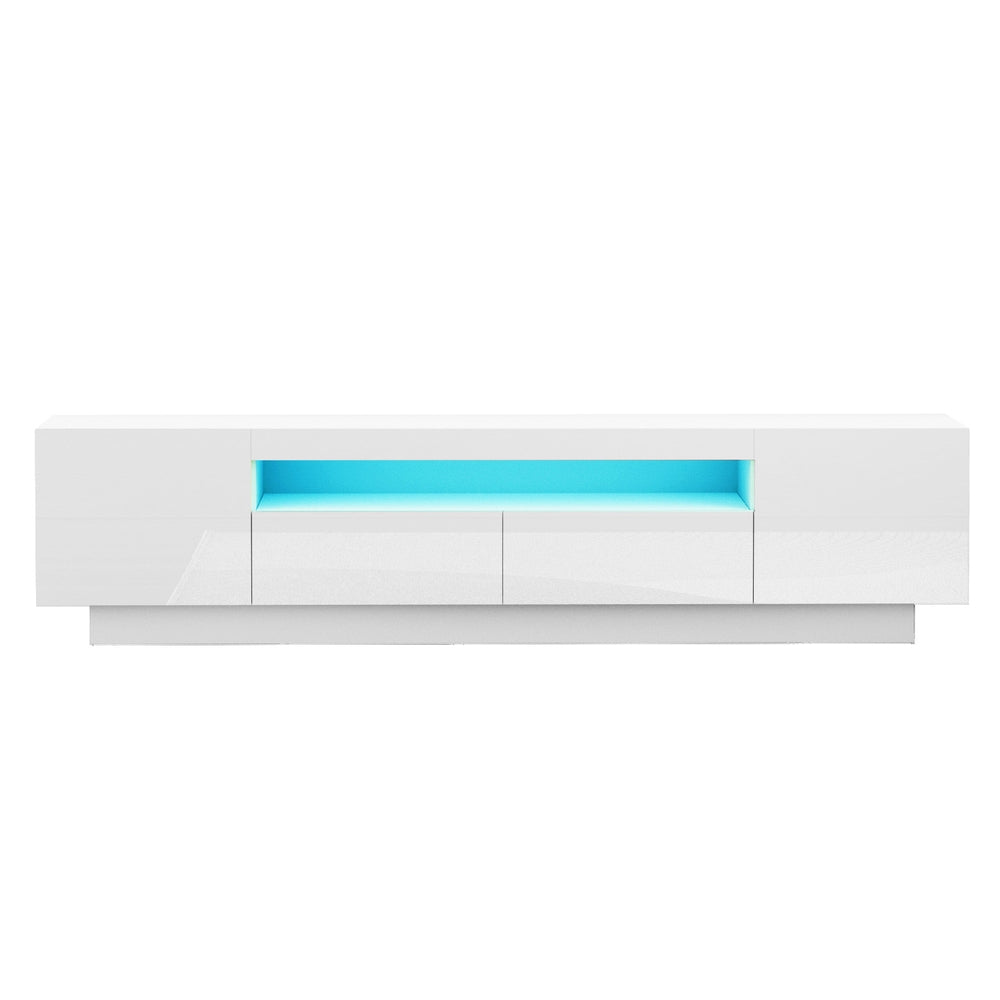 Artiss TV Unit Entertainment Unit Storage Drawer RGB LED 180cm White