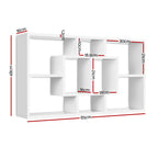 Artiss Floating Wall Shelves Bookshelf White