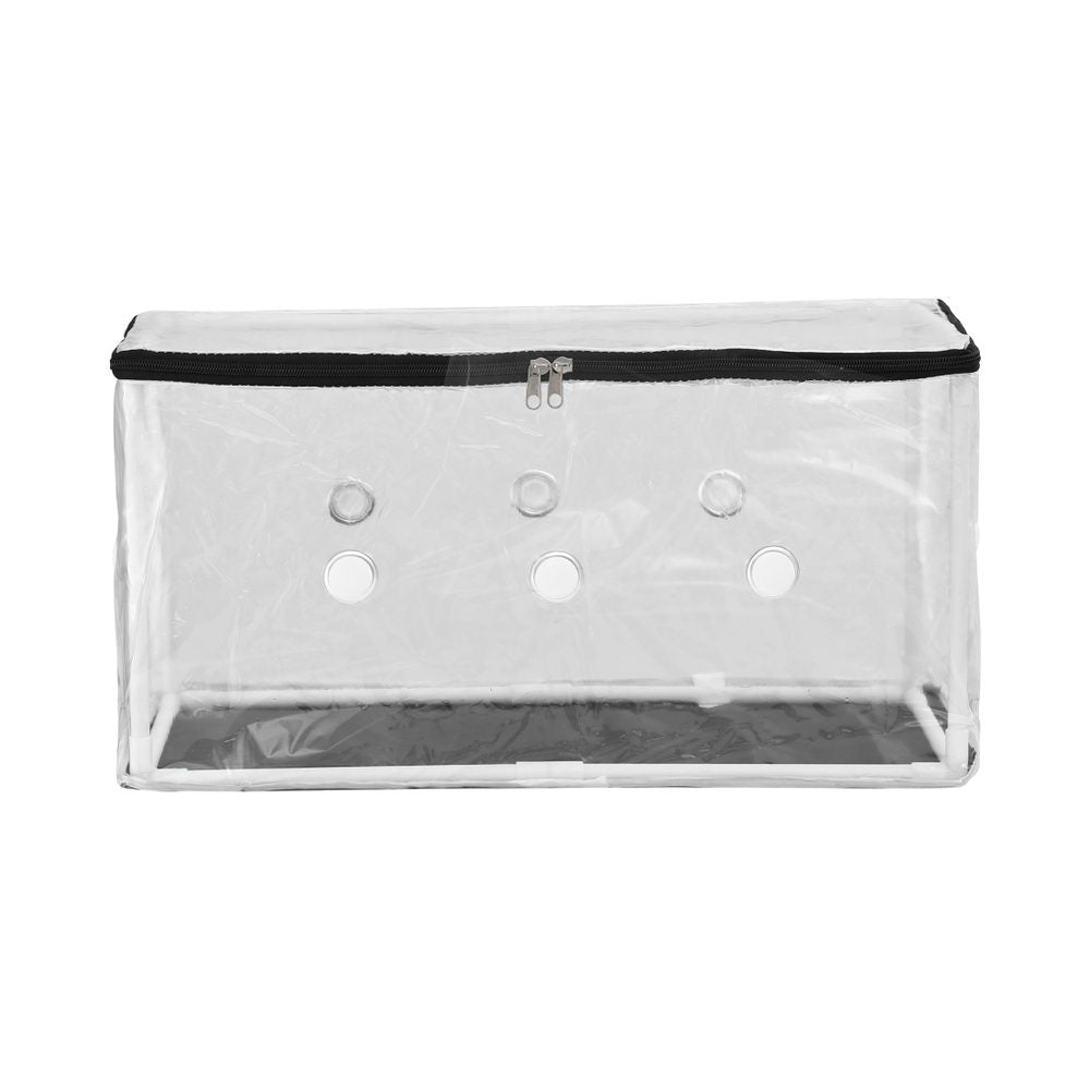 Green Fingers Mini Greenhouse 50x25x25cm PVC Cover for Mushrooms Succulents