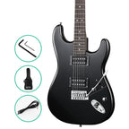 Alpha 41 Inch Electirc Guitar Humbucker Pickup Switch Full Size Black