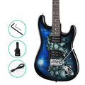 Alpha 41 Inch Electirc Guitar Humbucker Pickup Switch Full Size Skull Pattern