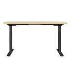 Artiss Standing Desk Motorised Dual Motor White Oak 140CM