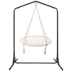 Gardeon Hammock Chair with Stand Nest Web Outdoor Swing 100cm