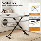Artiss Foldable Ironing Board with Iron Rest Ironing Board for Laundry Room Arrow