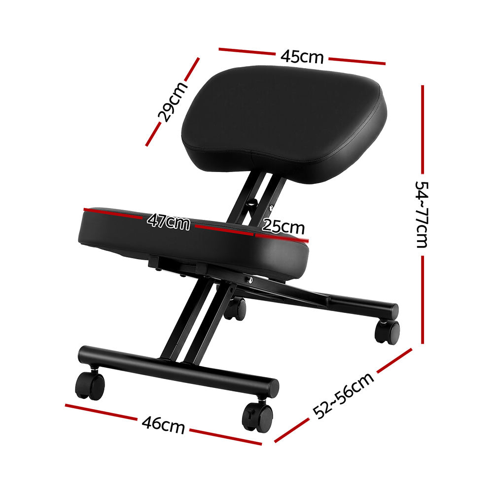 Artiss Kneeling Chair Ergonomic Office Chairs Home Knee Seat Posture Stretch Rest