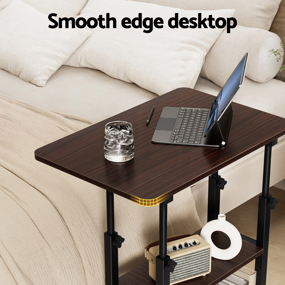 Artiss Laptop Desk Height Adjustable Mobile Workstation Computer Desks 60CM