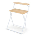 Artiss Laptop Desk Computer Foldable Study Desk Home Office Oak