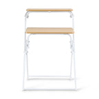 Artiss Laptop Desk Computer Foldable Study Desk Home Office Oak