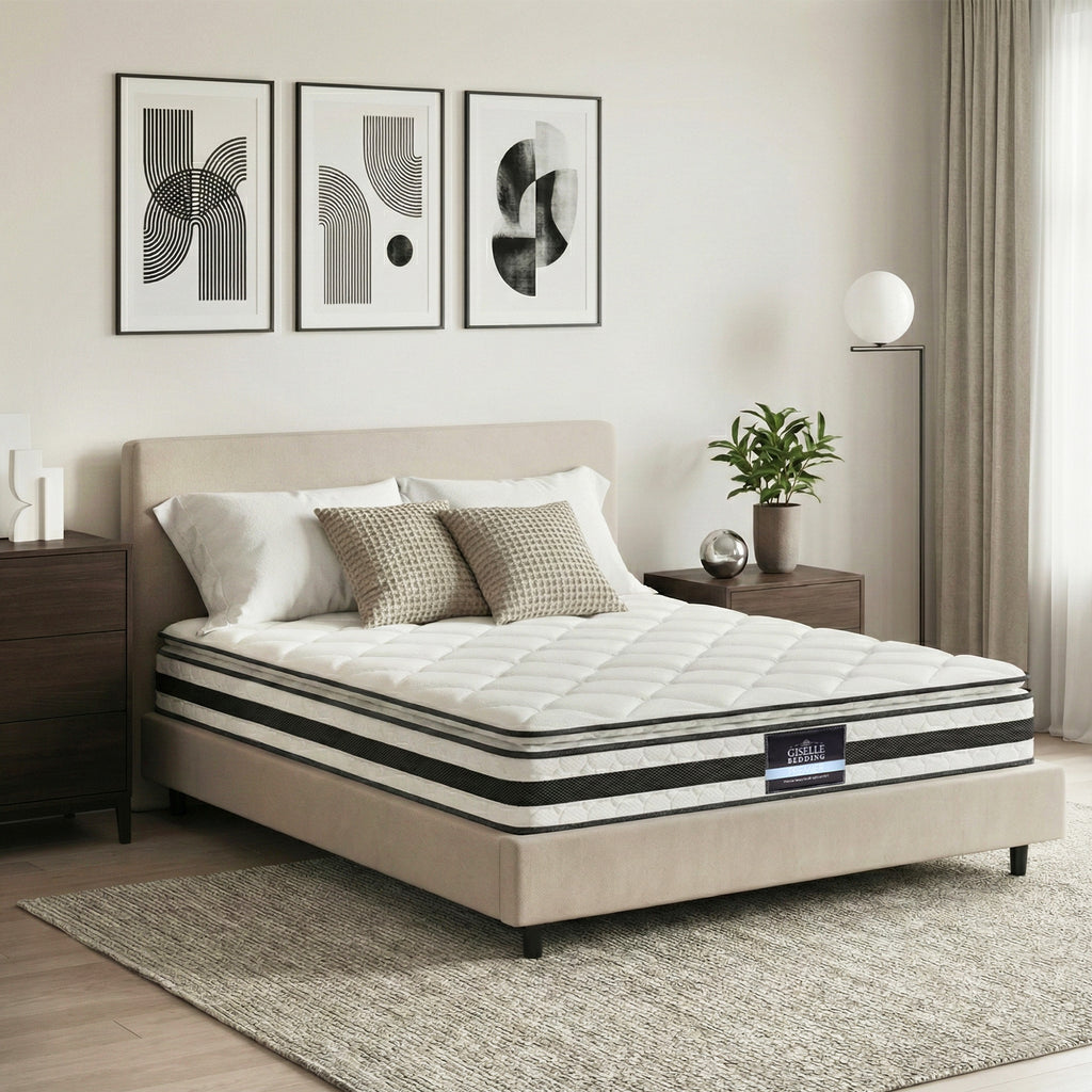 Giselle Bedding 21cm Mattress Pillow Top Queen