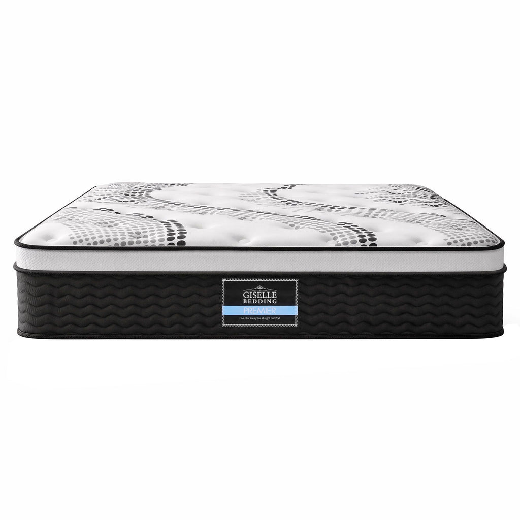 Giselle Bedding 32cm Mattress Euro Top Double
