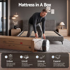 Giselle Bedding 32cm Mattress Euro Top Queen