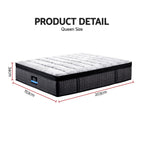 Giselle Bedding 34cm Mattress 9 Zone Latex Foam Queen