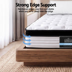 Giselle Bedding 31cm Mattress Euro Top King Single