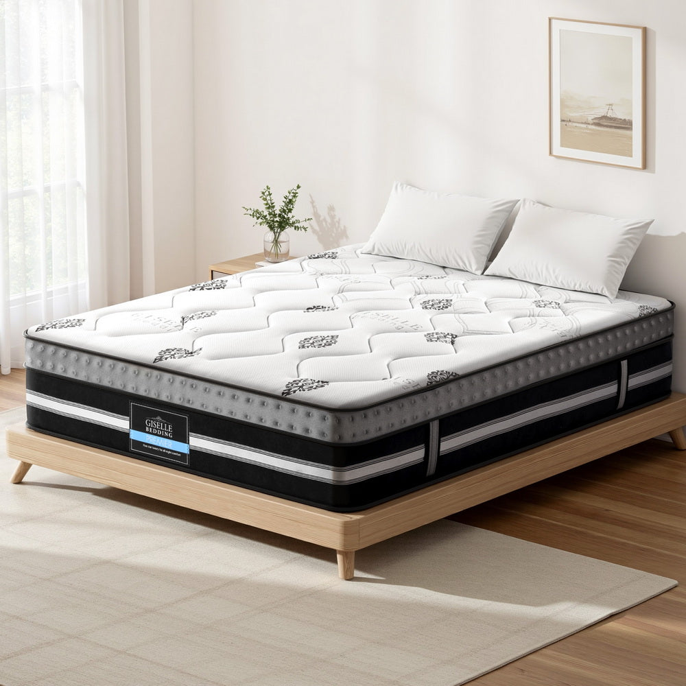 Giselle Bedding Double Mattress 35cm Bed in a Box Pocket Spring Gel Memory Foam