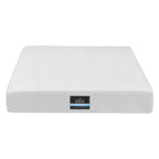Giselle 25cm Double Hybrid Mattress Soft Knitted Fabric Edge Support Gel Foam