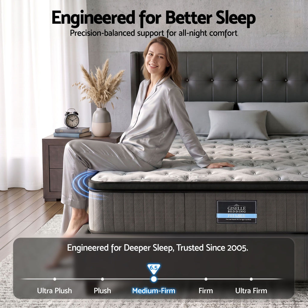 Bed Mattress Giselle 34cm Queen
