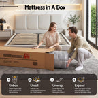 Giselle Bedding 34cm Mattress Bamboo Cover Queen
