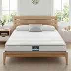 Giselle Queen Mattress 20cm with Reinforced Edge Support Egg-Crate Foam