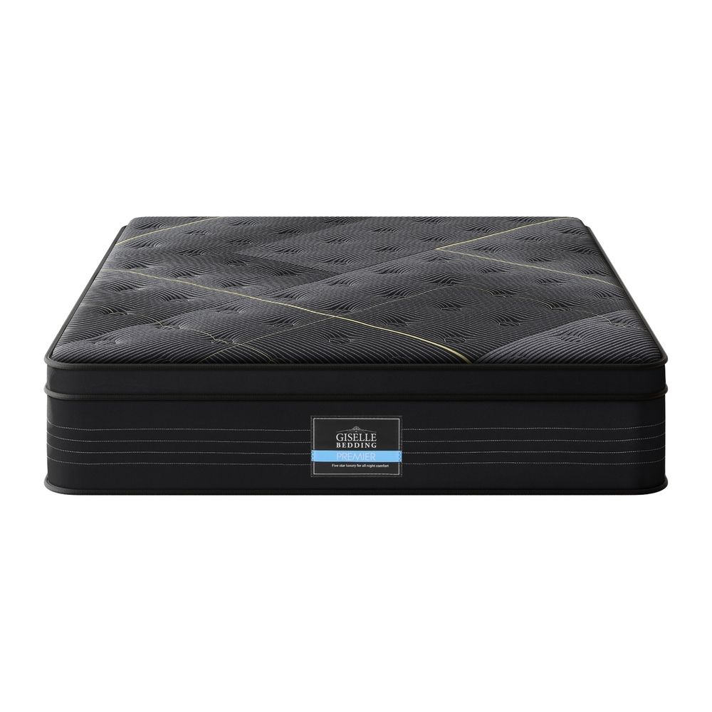 35cm Giselle Mattress Queen Bed Bamboo Pocket Firm Foam