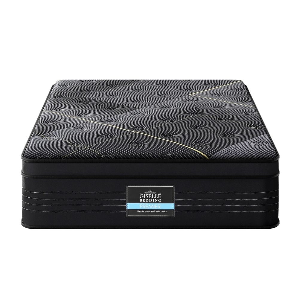35cm Giselle Mattress Single Bed Bamboo Pocket Firm Foam
