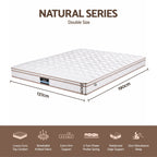 Giselle 20cm Firm Double Mattress Pocket Spring for Bedroom or Guest Room