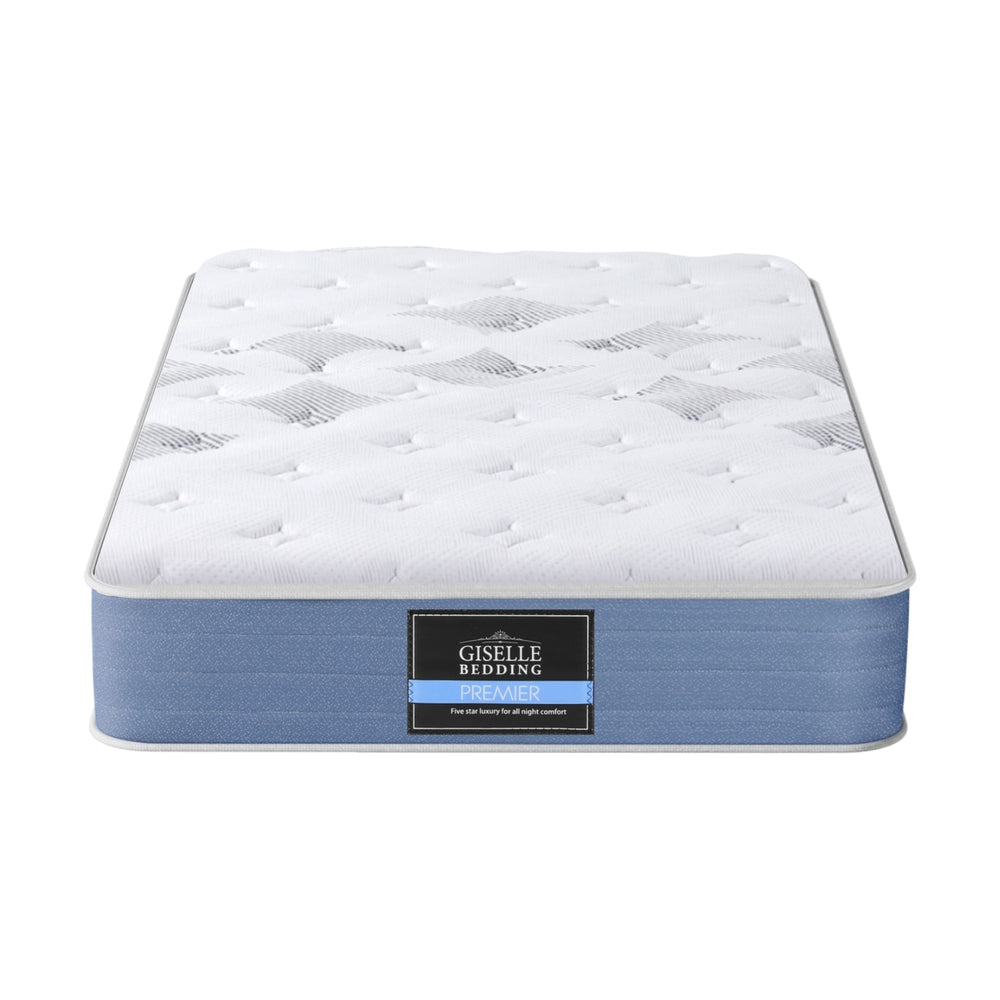 25cm Giselle Mattress King Single Bed Pocket Spring Mattresses