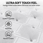 Giselle Bedding 36cm Mattress Cool Gel Memory Foam Single