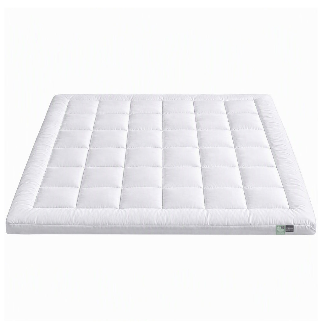 Giselle 8cm King Memory Foam Mattress Topper Pillow Top with Gel Foam