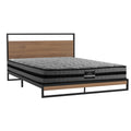 Artiss  Metal Bed Frame Double Size Beds Platform with Mattress