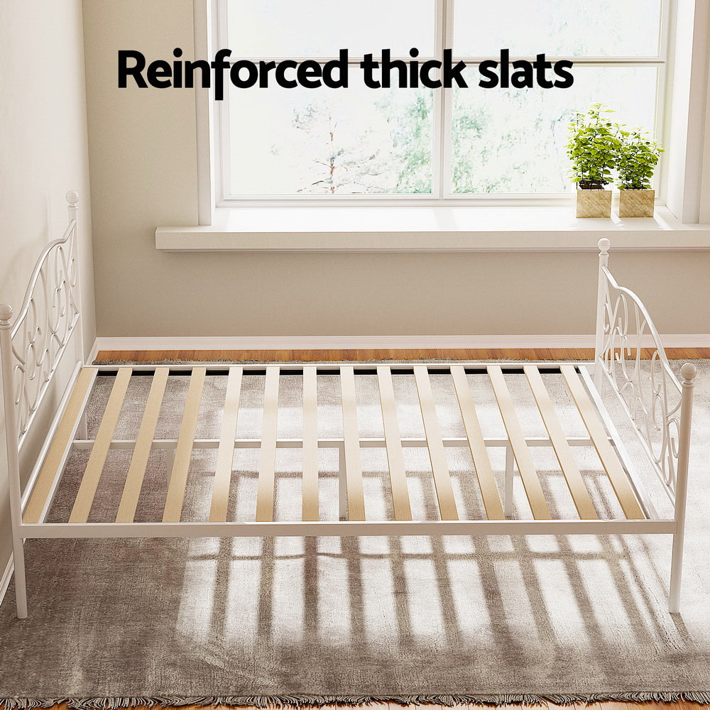 Artiss Bed Frame Queen Size Metal Bed Frame GROA