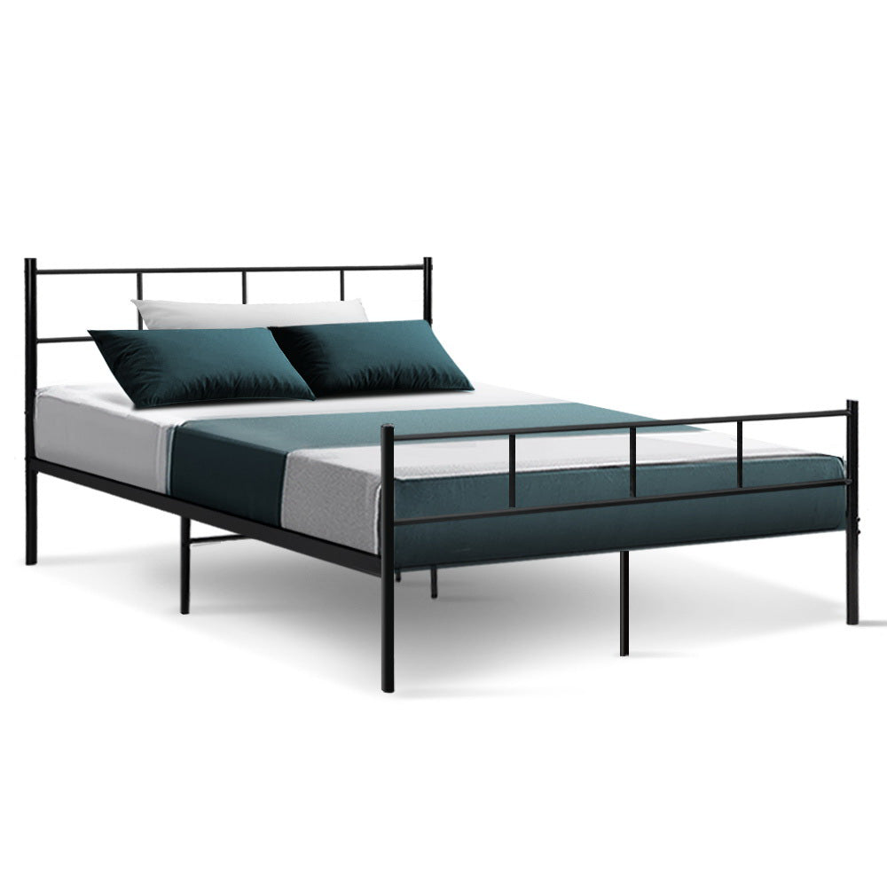 Artiss Bed Frame Double Metal Bed Frame SOL