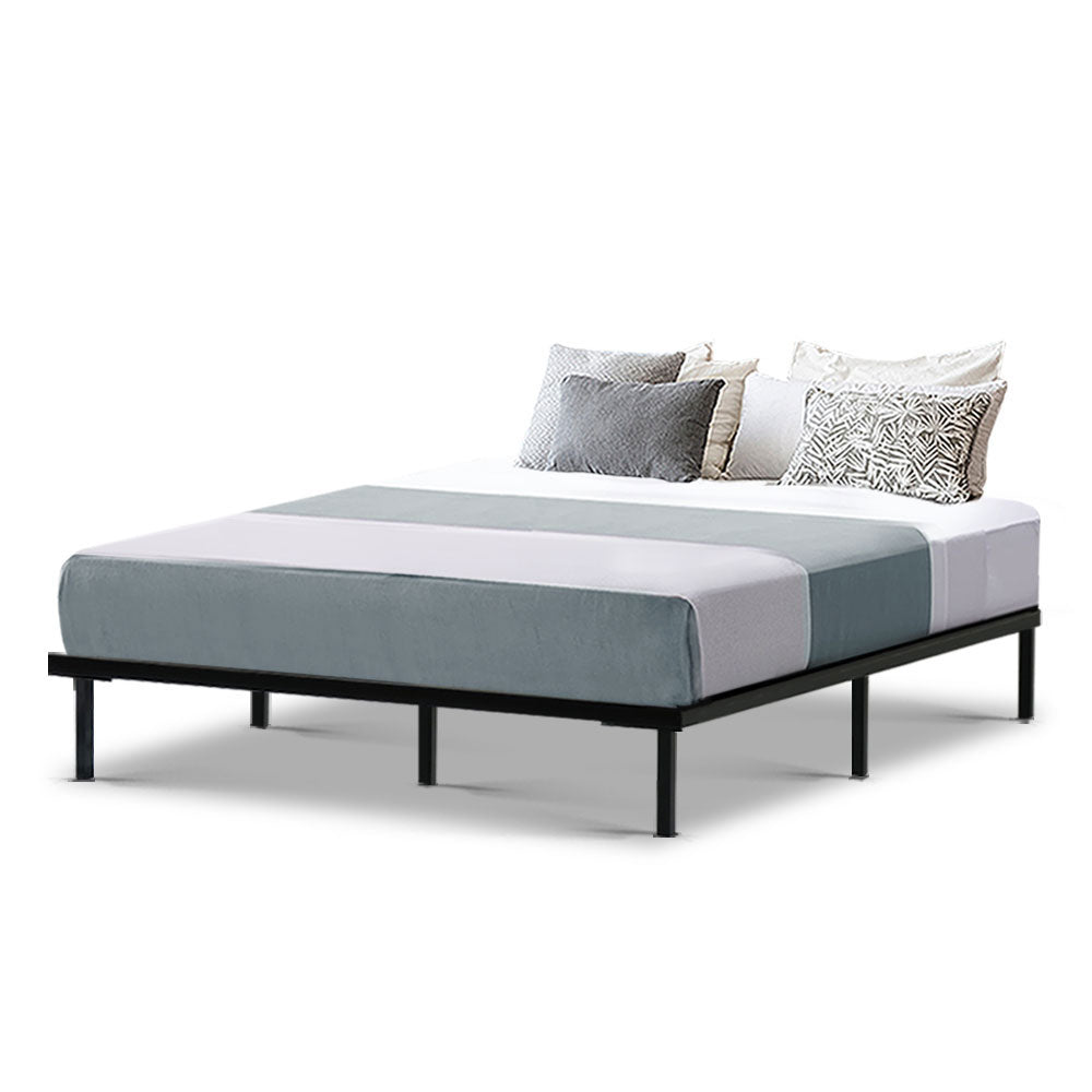 Artiss Bed Frame Queen Size Metal Bed Frame TED