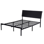Artiss Bed Frame Queen Size LED Metal Bed Base with Charging Station LAN