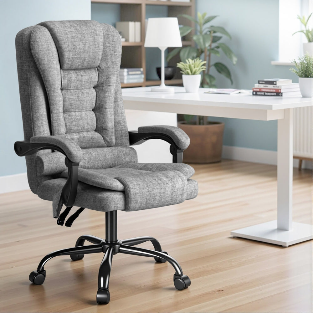 Artiss Executive Office Chair 4-Point Massage Adjustable Ergonomic Recline Back