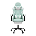 Artiss Ergonomic Gaming Office Chair with 2 Point Message Mint Green