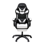 Artiss Gaming Office Chair with 8 Point Message Reline Ergonomic White
