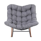Gardeon Outdoor Rocking Chair Furniture Papasan Recliner Garden Patio Lounge Setting
