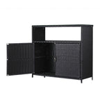 Gardeon Outdoor Storage Cabinet Box Garage Wicker Shed Tools Shelf Chest Garden
