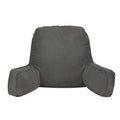 Giselle Reading Pillow Back Rest Lumbar Support Cushion Grey