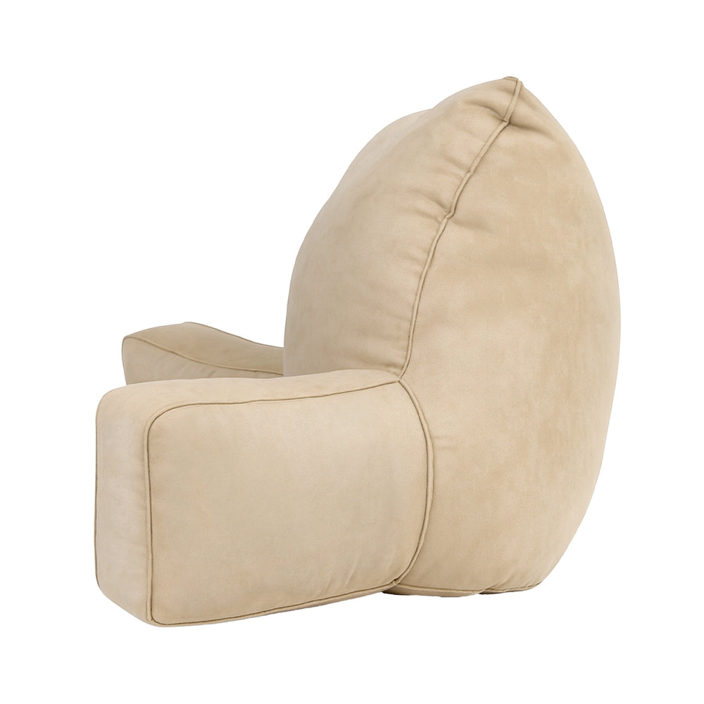 Giselle Reading Pillow Back Rest Lumbar Support Cushion Oatmeal